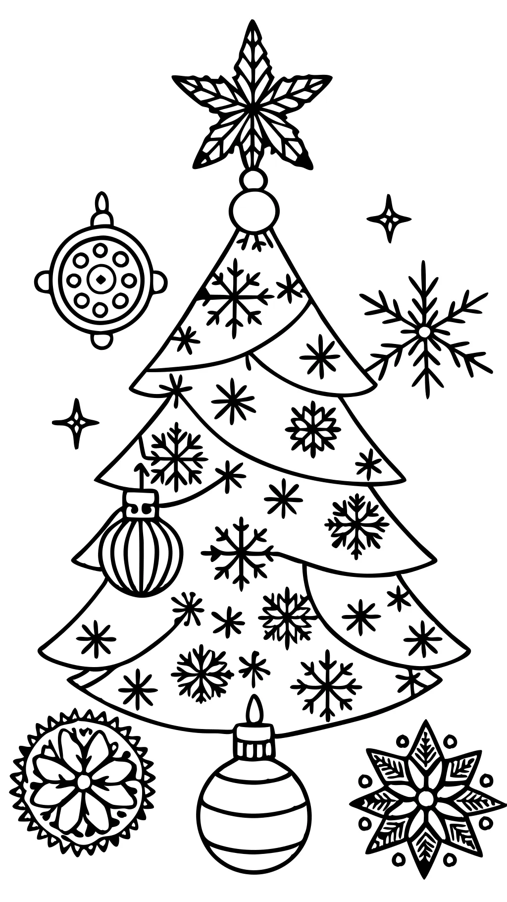 coloriages de Noël pour adultes imprimables